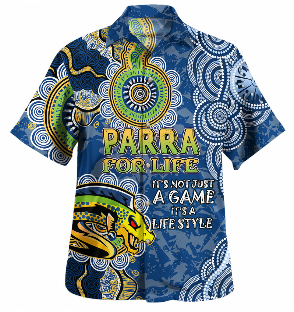 Australia Parramatta Custom Hawaiian Shirt - Run To Parradise Shirt - Vibe Hoodie Shop