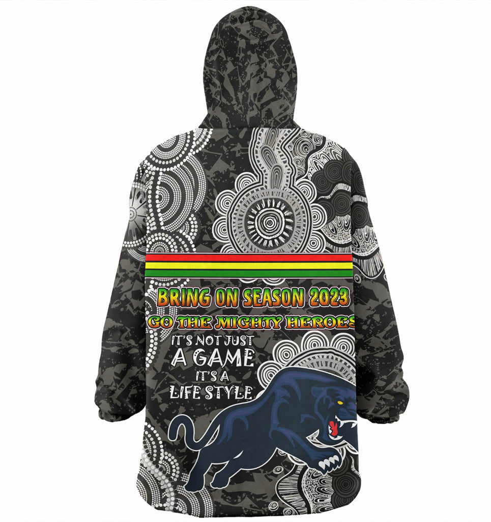 Australia Penrith Custom Wearable Blanket Hoodie - Penrith For Life Wearable Blanket Hoodie - Vibe Hoodie Shop