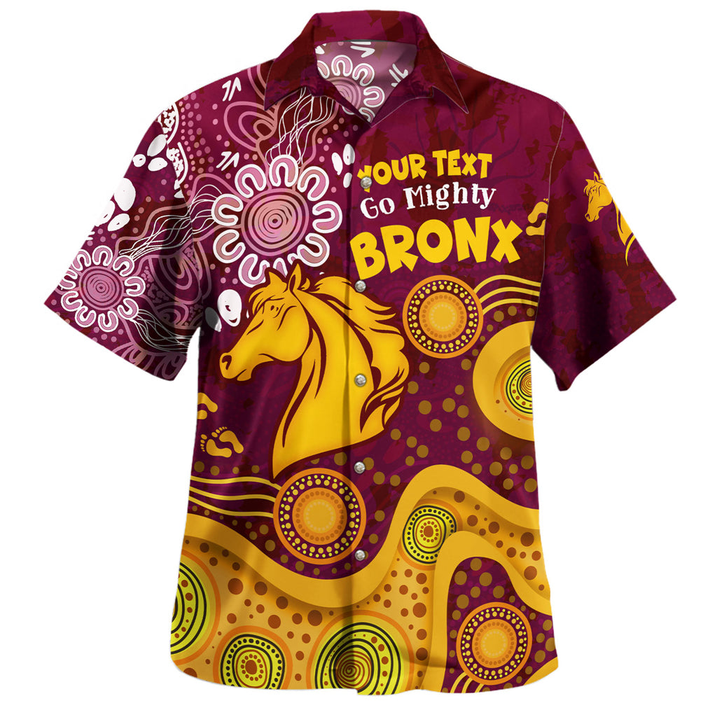 Australia Brisbane City Custom Hawaiian Shirt - Go Mighty Bronx Shirt - Vibe Hoodie Shop