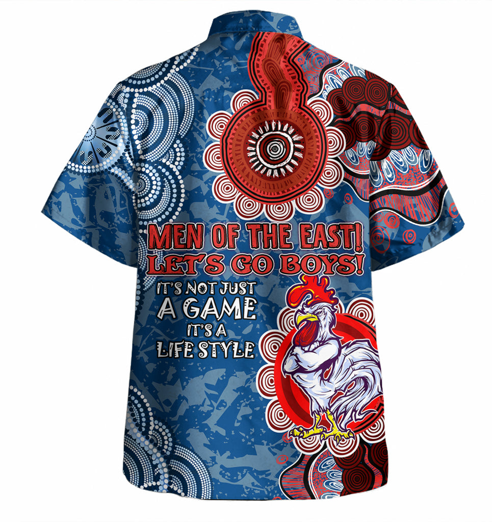 Australia East of Sydney Custom Hawaiian Shirt - Easts to Win Shirt - Vibe Hoodie Shop