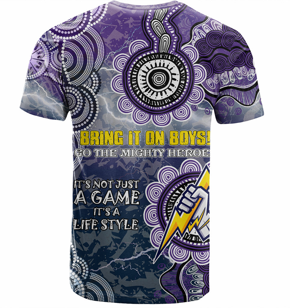 Australia Melbourne Custom T-shirt - Up The Mighty T-shirt - Vibe Hoodie Shop