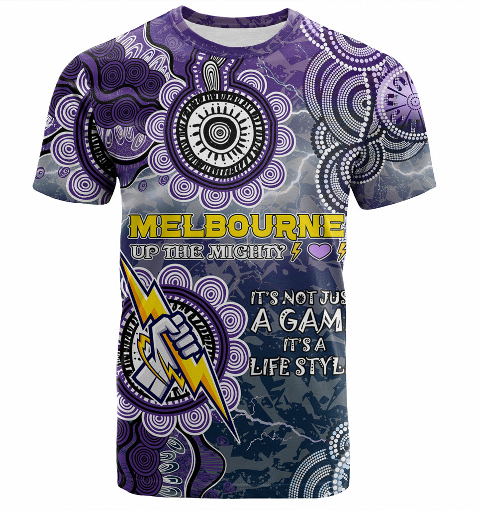Australia Melbourne Custom T-shirt - Up The Mighty T-shirt - Vibe Hoodie Shop