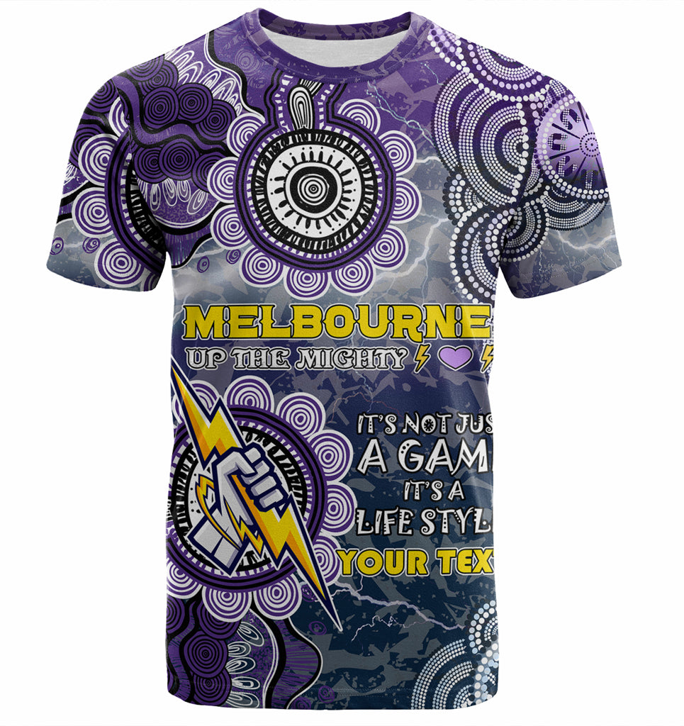 Australia Melbourne Custom T-shirt - Up The Mighty T-shirt - Vibe Hoodie Shop