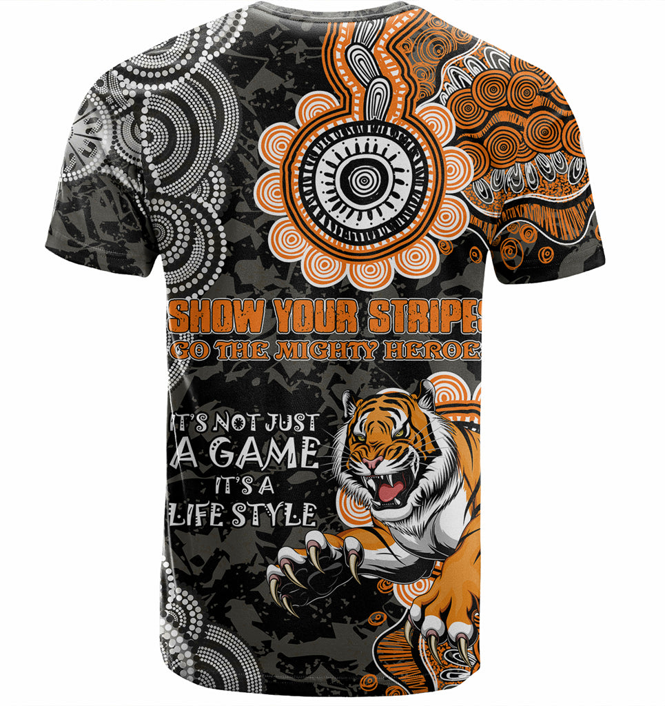 Australia West of Sydney Custom T-shirt - Show Your Stripes T-shirt - Vibe Hoodie Shop