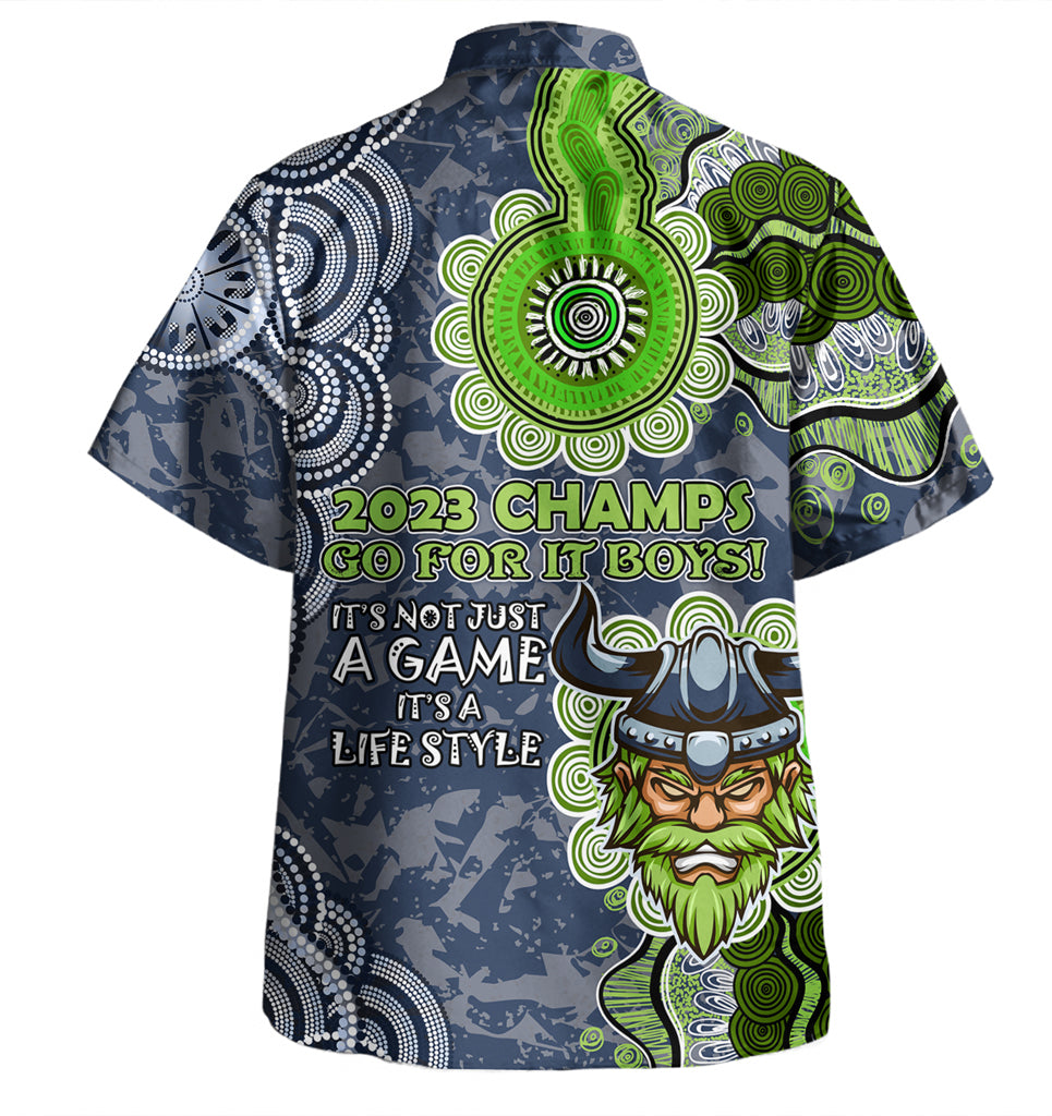 Australia Canberra City Custom Hawaiian Shirt - 2023 Champs Shirt - Vibe Hoodie Shop