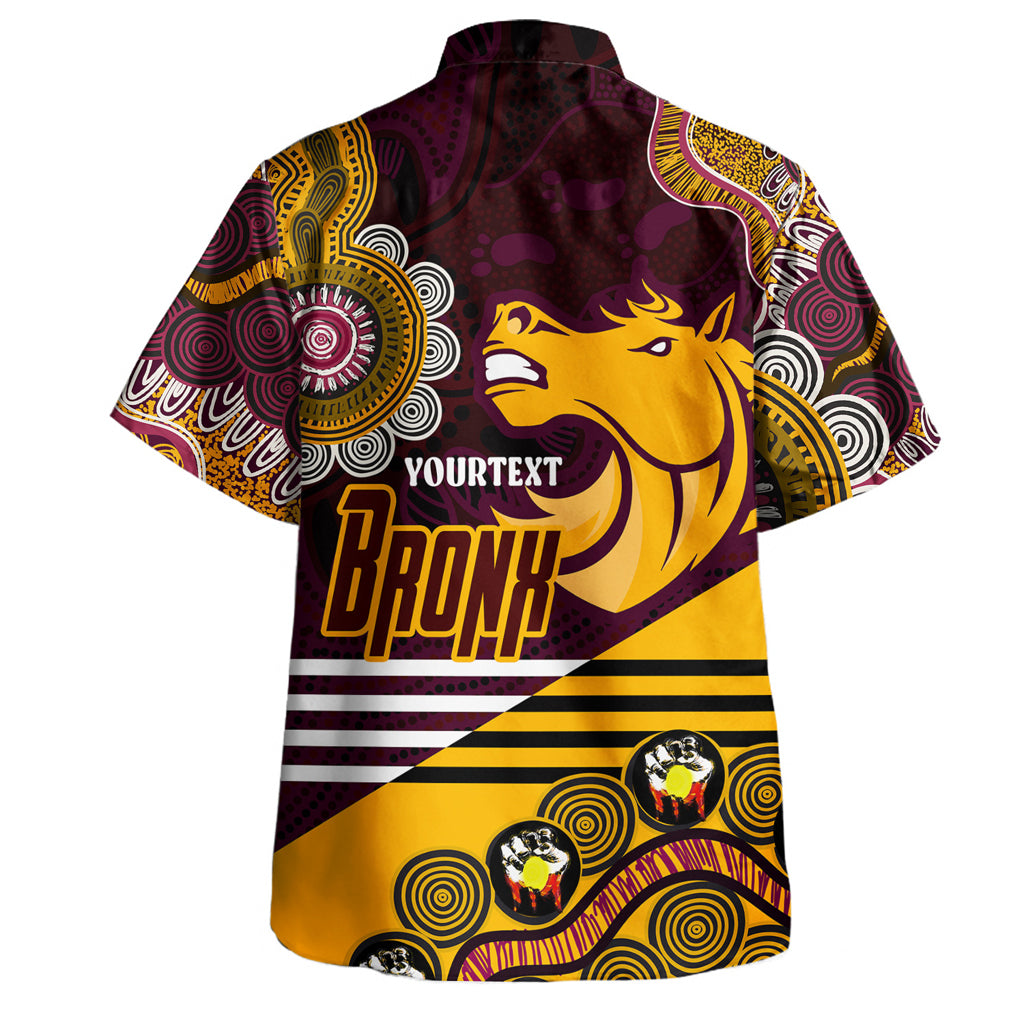 Australia Brisbane Custom Hawaiian Shirt - Go! Let's go! Up The Mighty Bronx Home Jersey Shirt - Vibe Hoodie Shop