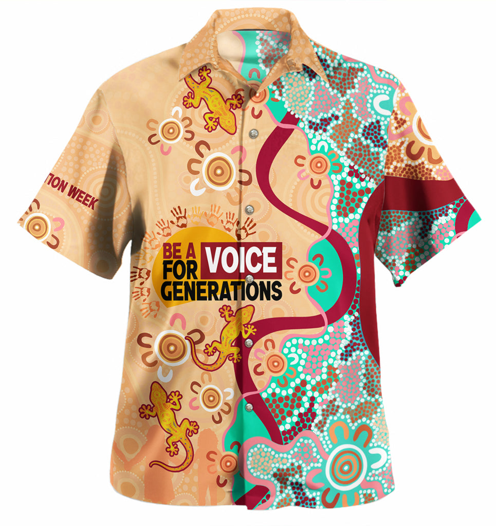 Australia National Reconciliation Week Custom Hawaiian Shirt - Be A Voice For Generations Shirt - Vibe Hoodie Shop