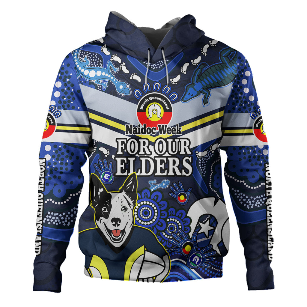Australia North Queensland Naidoc Week Custom Hoodie - For Our Elders Home Jersey Hoodie - Vibe Hoodie Shop