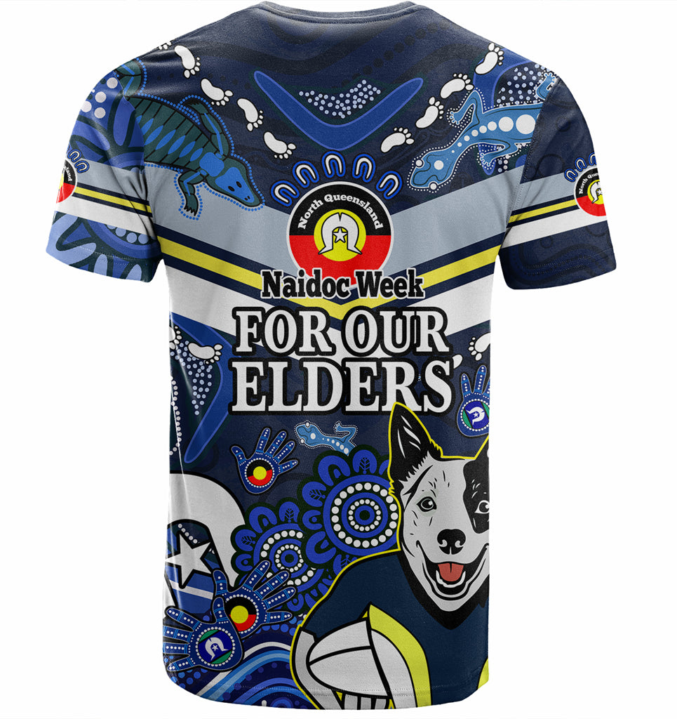 Australia North Queensland Naidoc Week Custom T-shirt - For Our Elders Home Jersey T-shirt - Vibe Hoodie Shop