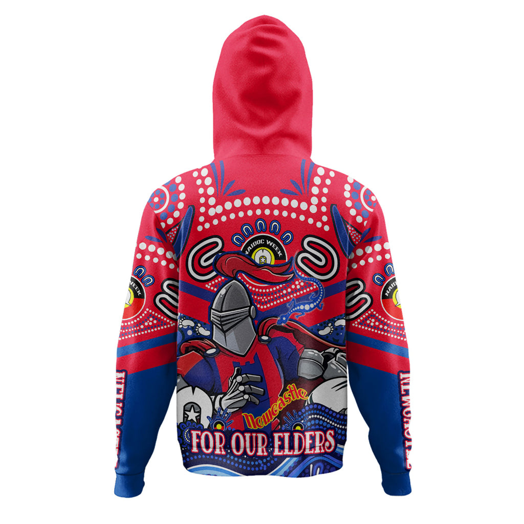 Australia Newcastle Naidoc Week Custom Hoodie - For Our Elders Home Jersey Hoodie - Vibe Hoodie Shop