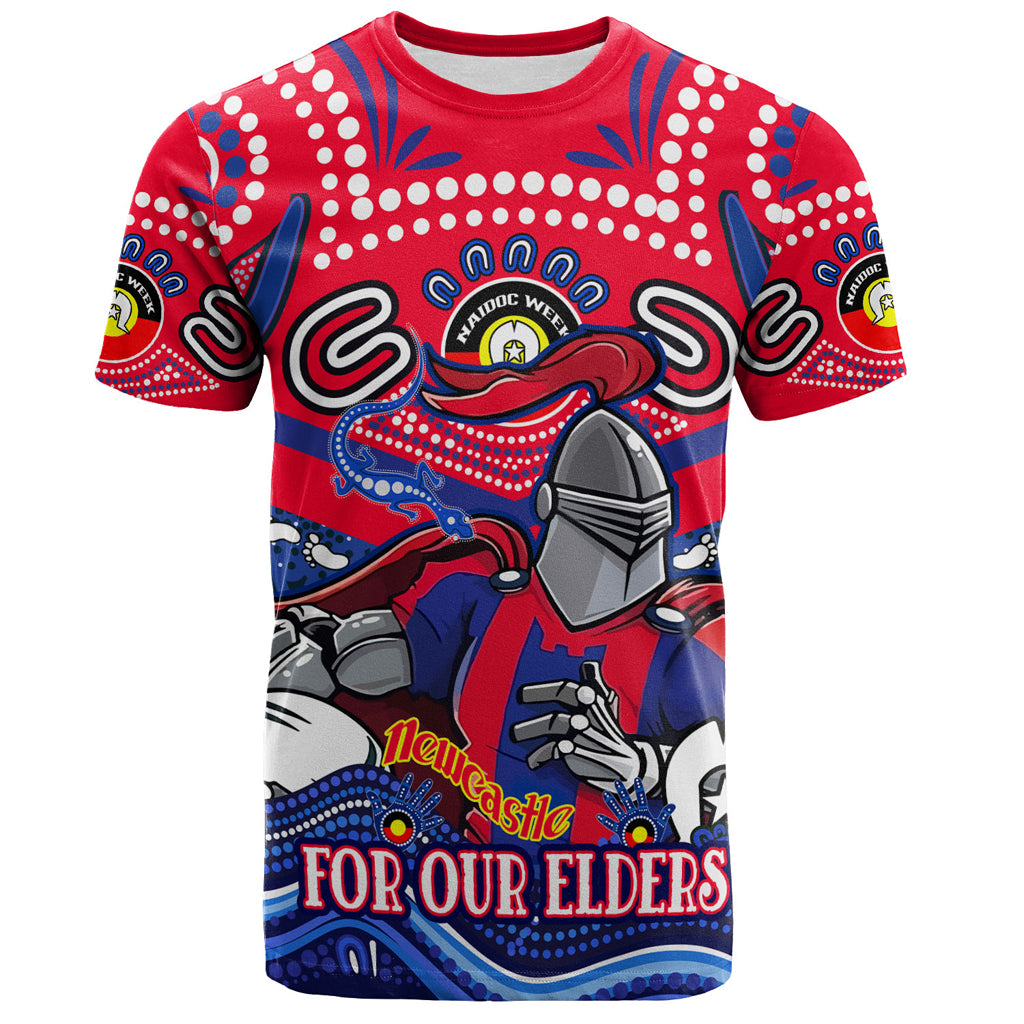 Australia Newcastle Naidoc Week Custom T-shirt - For Our Elders Home Jersey T-shirt - Vibe Hoodie Shop