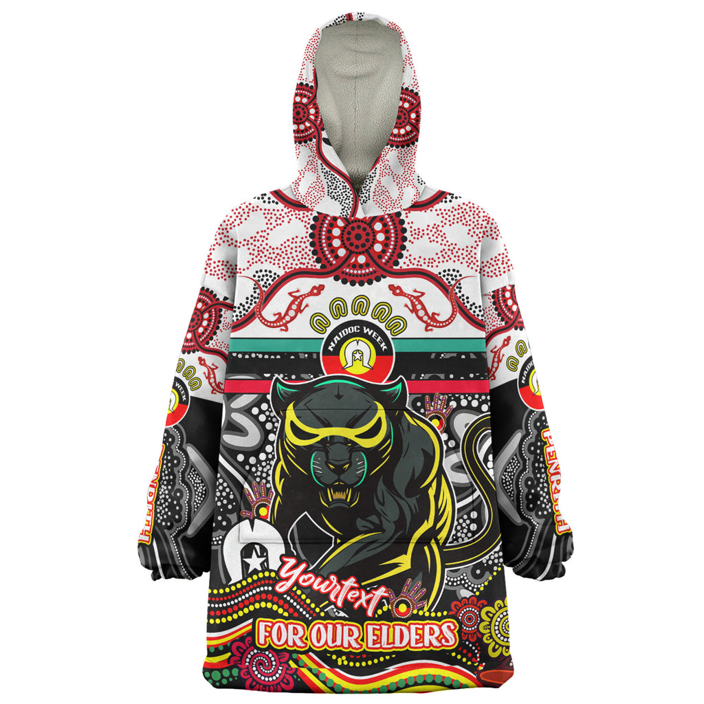 Australia Penrith City Naidoc Week Custom Wearable Blanket Hoodie - For Our Elders Home Jersey Wearable Blanket Hoodie - Vibe Hoodie Shop