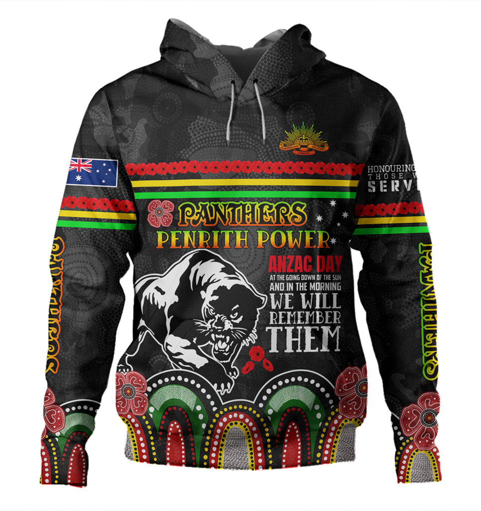 Australia Penrith City Anzac Custom Hoodie - Penrith Power Hoodie - Vibe Hoodie Shop