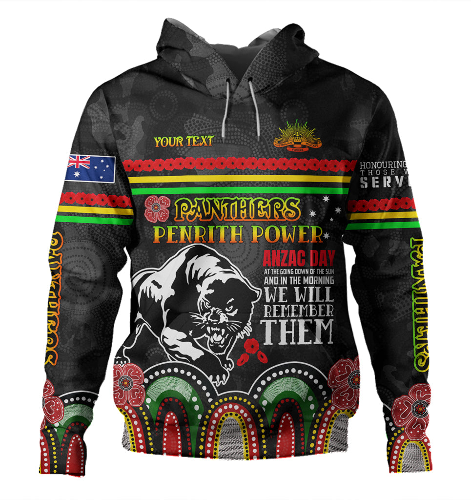 Australia Penrith City Anzac Custom Hoodie - Penrith Power Hoodie - Vibe Hoodie Shop