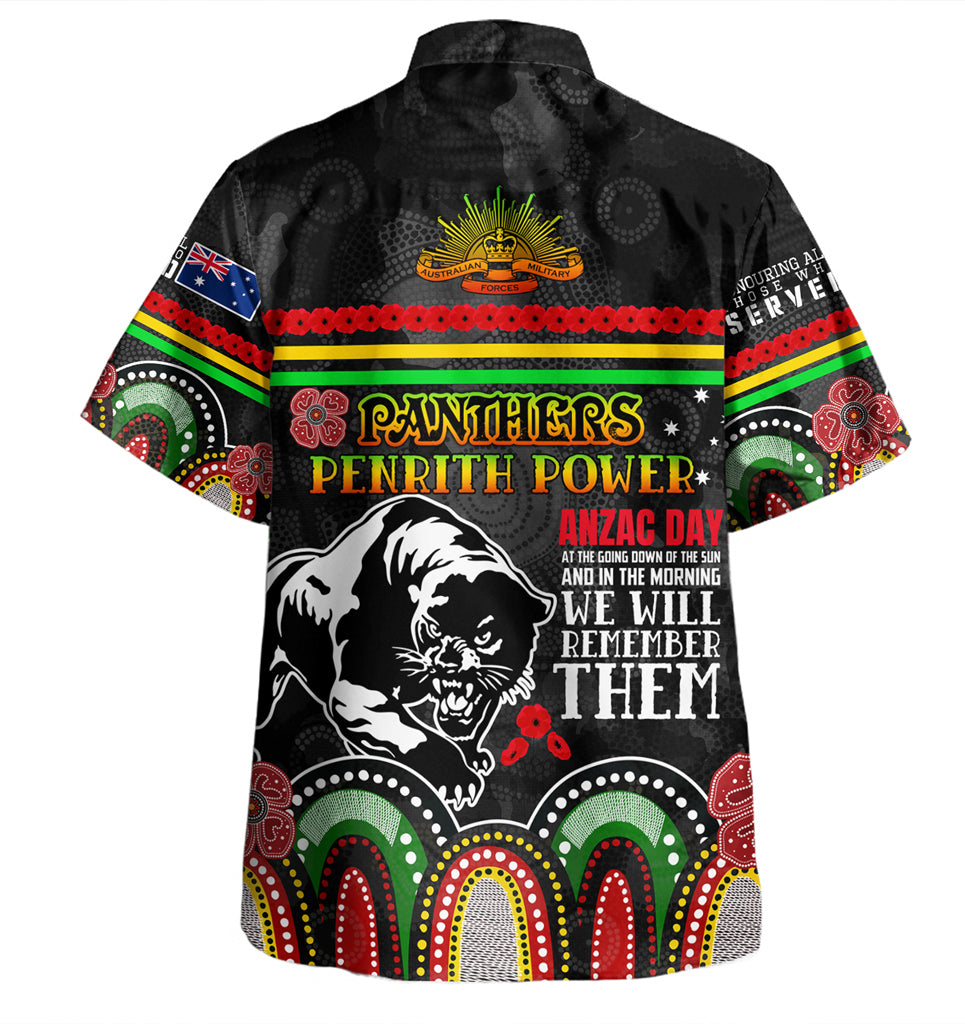 Australia Penrith City Anzac Custom Hawaiian Shirt - Penrith Power Shirt - Vibe Hoodie Shop