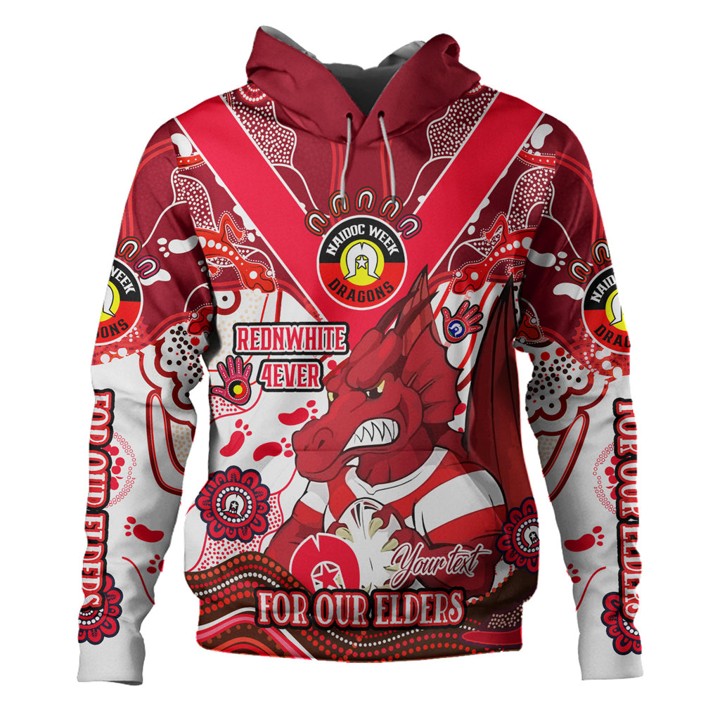 Australia Illawarra and St George Naidoc Week Custom Hoodie - For Our Elders Home Jersey Hoodie - Vibe Hoodie Shop