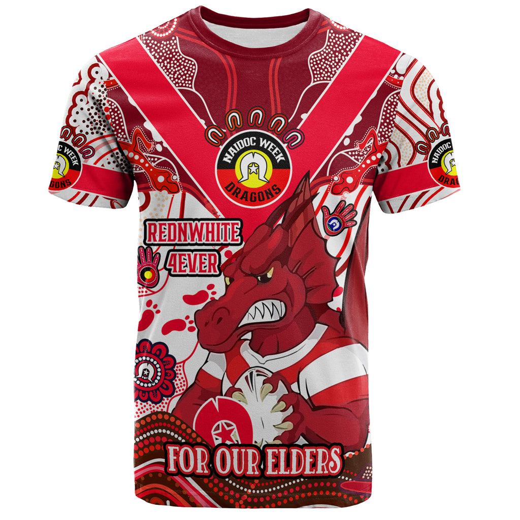 Australia Illawarra and St George Naidoc Week Custom T-shirt - For Our Elders Home Jersey T-shirt - Vibe Hoodie Shop