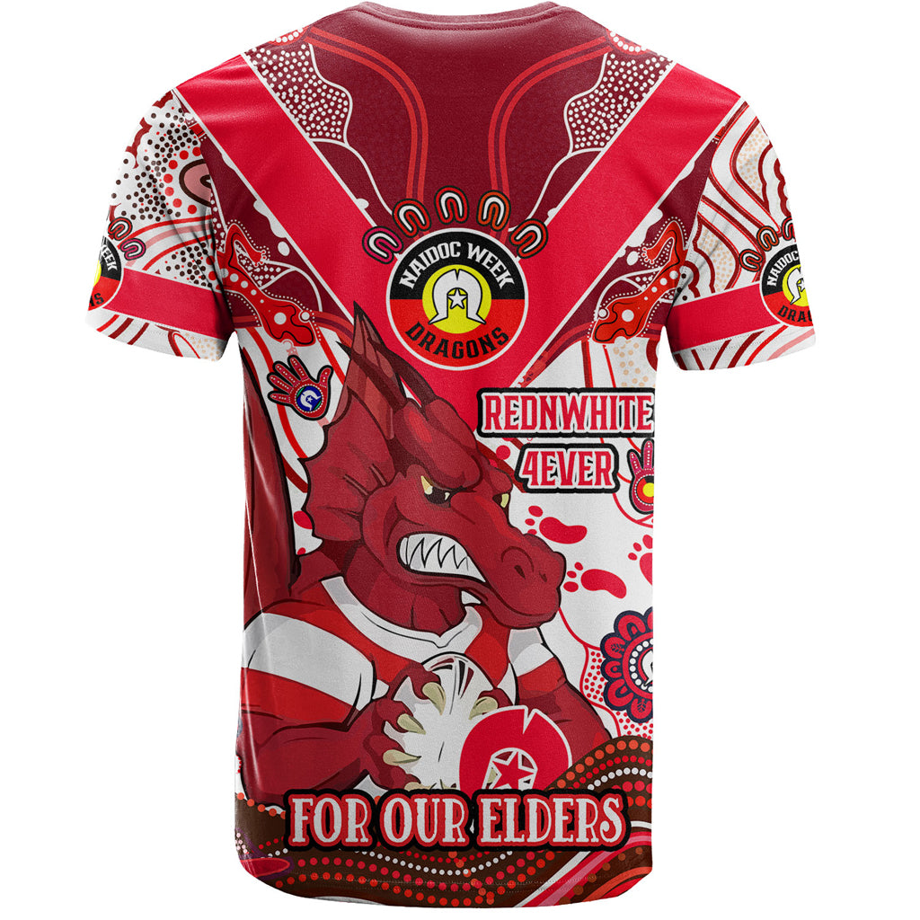 Australia Illawarra and St George Naidoc Week Custom T-shirt - For Our Elders Home Jersey T-shirt - Vibe Hoodie Shop
