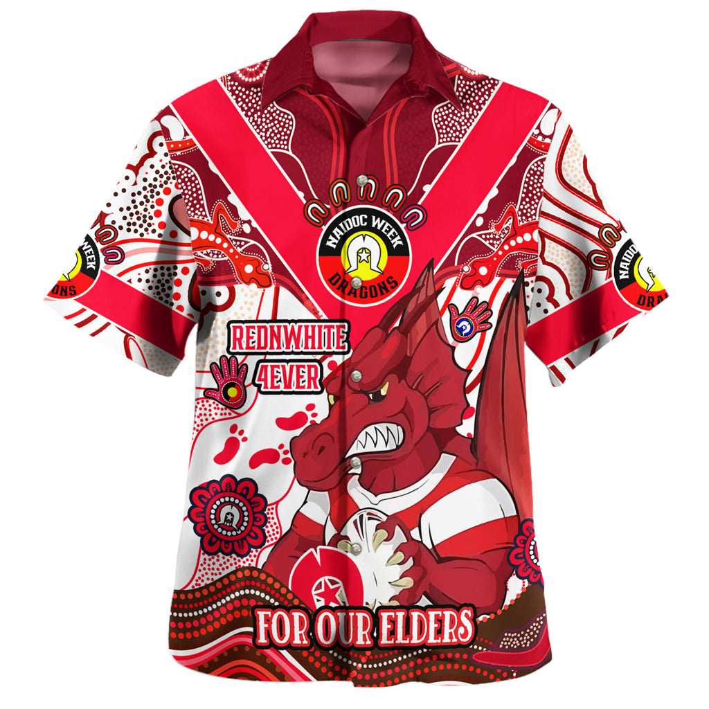Australia Illawarra and St George Naidoc Week Custom Hawaiian Shirt - For Our Elders Home Jersey Shirt - Vibe Hoodie Shop