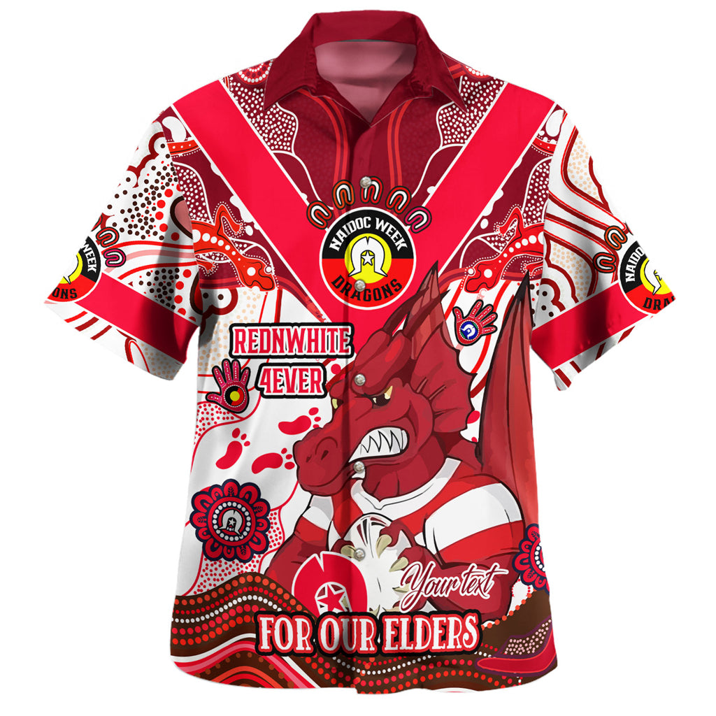 Australia Illawarra and St George Naidoc Week Custom Hawaiian Shirt - For Our Elders Home Jersey Shirt - Vibe Hoodie Shop