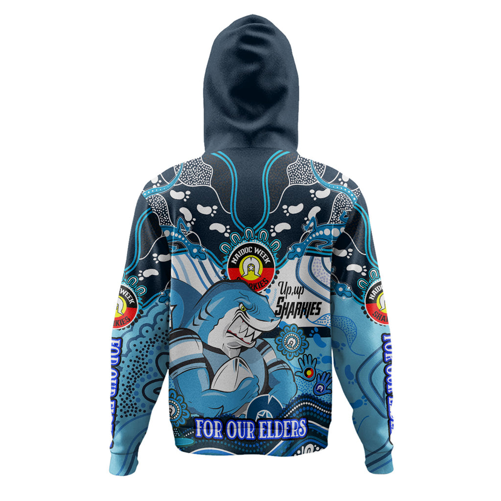 Australia Sutherland and Cronulla Naidoc Week Custom Hoodie - For Our Elders Home Jersey Hoodie - Vibe Hoodie Shop