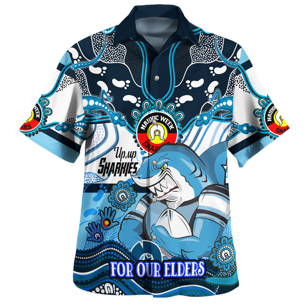 Australia Sutherland and Cronulla Naidoc Week Custom Hawaiian Shirt - For Our Elders Home Jersey Shirt - Vibe Hoodie Shop
