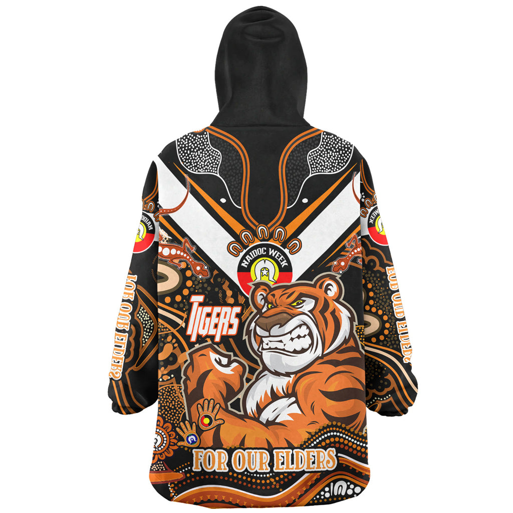 Australia South Western of Sydney Naidoc Week Custom Wearable Blanket Hoodie - For Our Elders Home Jersey Wearable Blanket Hoodie - Vibe Hoodie Shop