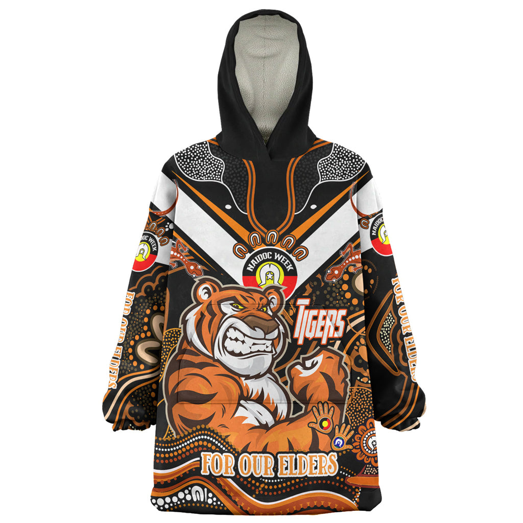 Australia South Western of Sydney Naidoc Week Custom Wearable Blanket Hoodie - For Our Elders Home Jersey Wearable Blanket Hoodie - Vibe Hoodie Shop