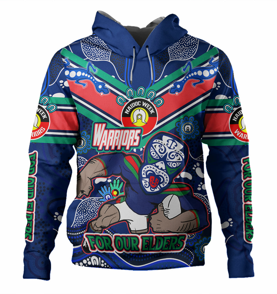 Australia New Zealand Naidoc Week Custom Hoodie - For Our Elders Home Jersey Hoodie - Vibe Hoodie Shop