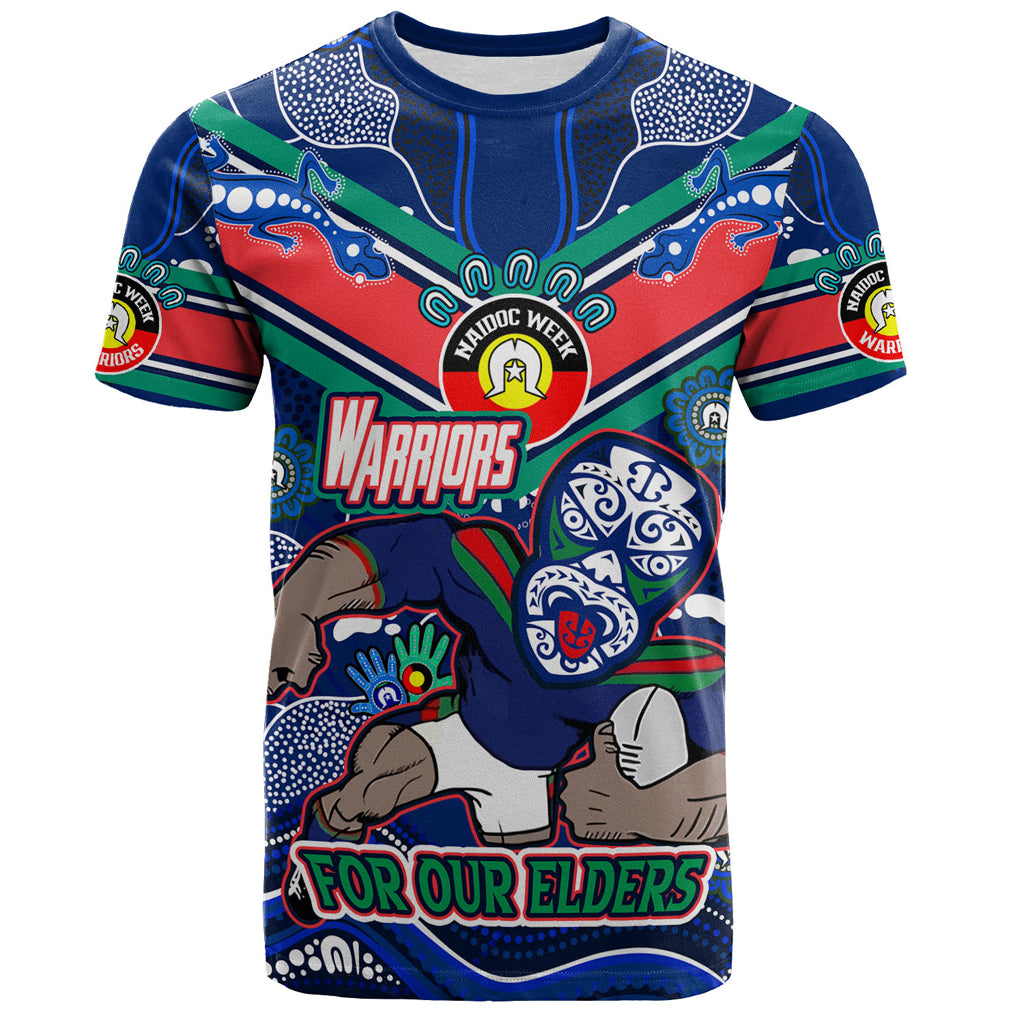 Australia New Zealand Naidoc Week Custom T-shirt - For Our Elders Home Jersey T-shirt - Vibe Hoodie Shop