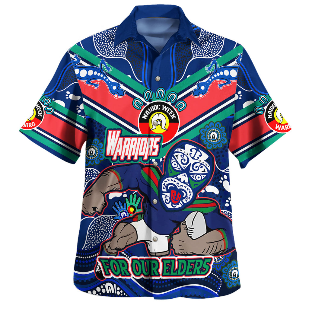 Australia New Zealand Naidoc Week Custom Hawaiian Shirt - For Our Elders Home Jersey Shirt - Vibe Hoodie Shop