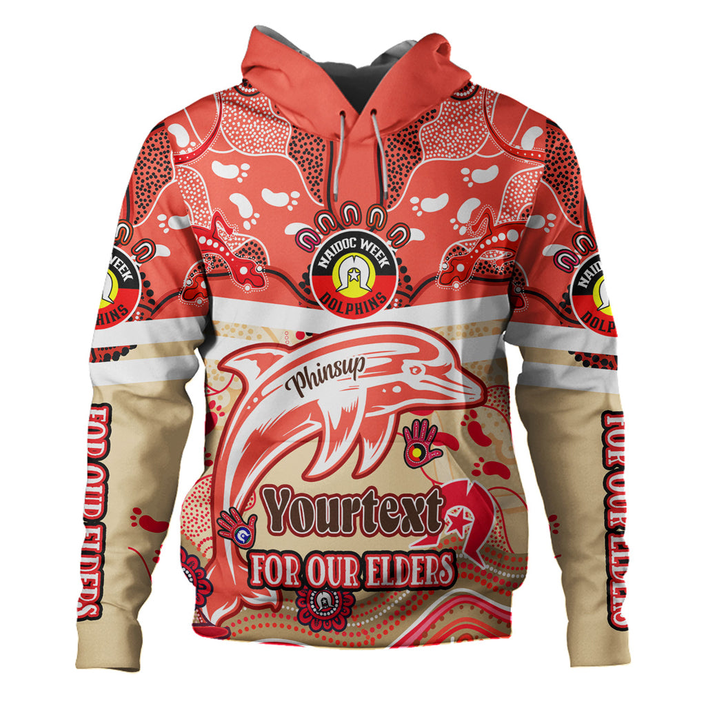 Australia Redcliffe Naidoc Week Custom Hoodie - For Our Elders Home Jersey Hoodie - Vibe Hoodie Shop