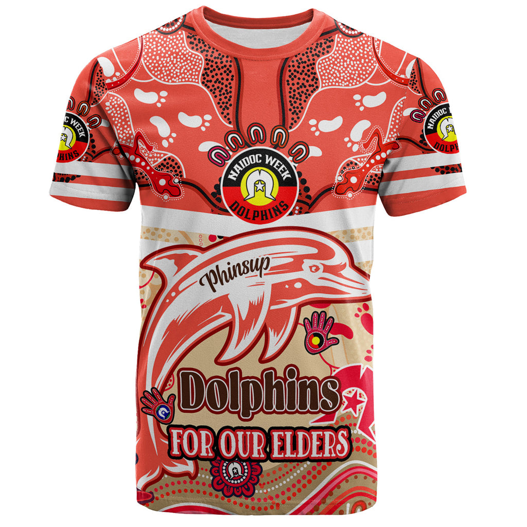 Australia Redcliffe Naidoc Week Custom T-shirt - For Our Elders Home Jersey T-shirt - Vibe Hoodie Shop