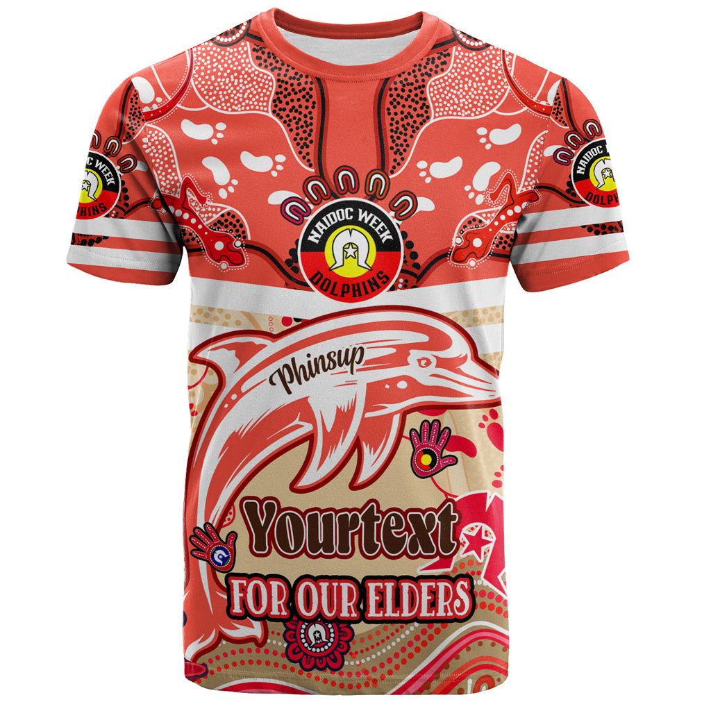 Australia Redcliffe Naidoc Week Custom T-shirt - For Our Elders Home Jersey T-shirt - Vibe Hoodie Shop