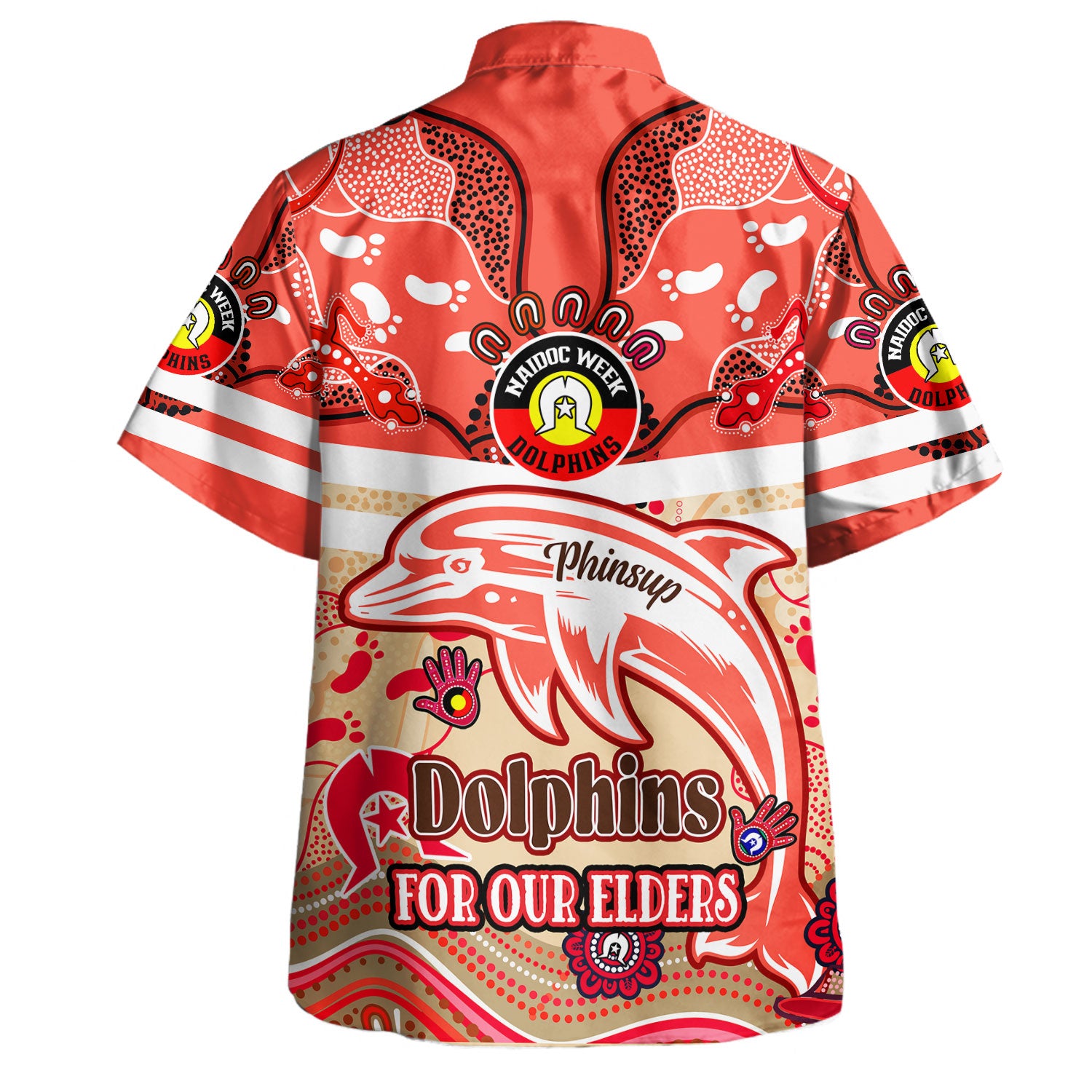 Australia Redcliffe Naidoc Week Custom Hawaiian Shirt - For Our Elders Home Jersey Shirt - Vibe Hoodie Shop