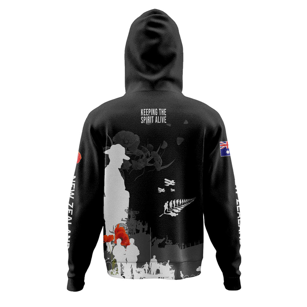 Australia Anzac Day Hoodie - Keeping The Spirit Alive Hoodie - Vibe Hoodie Shop