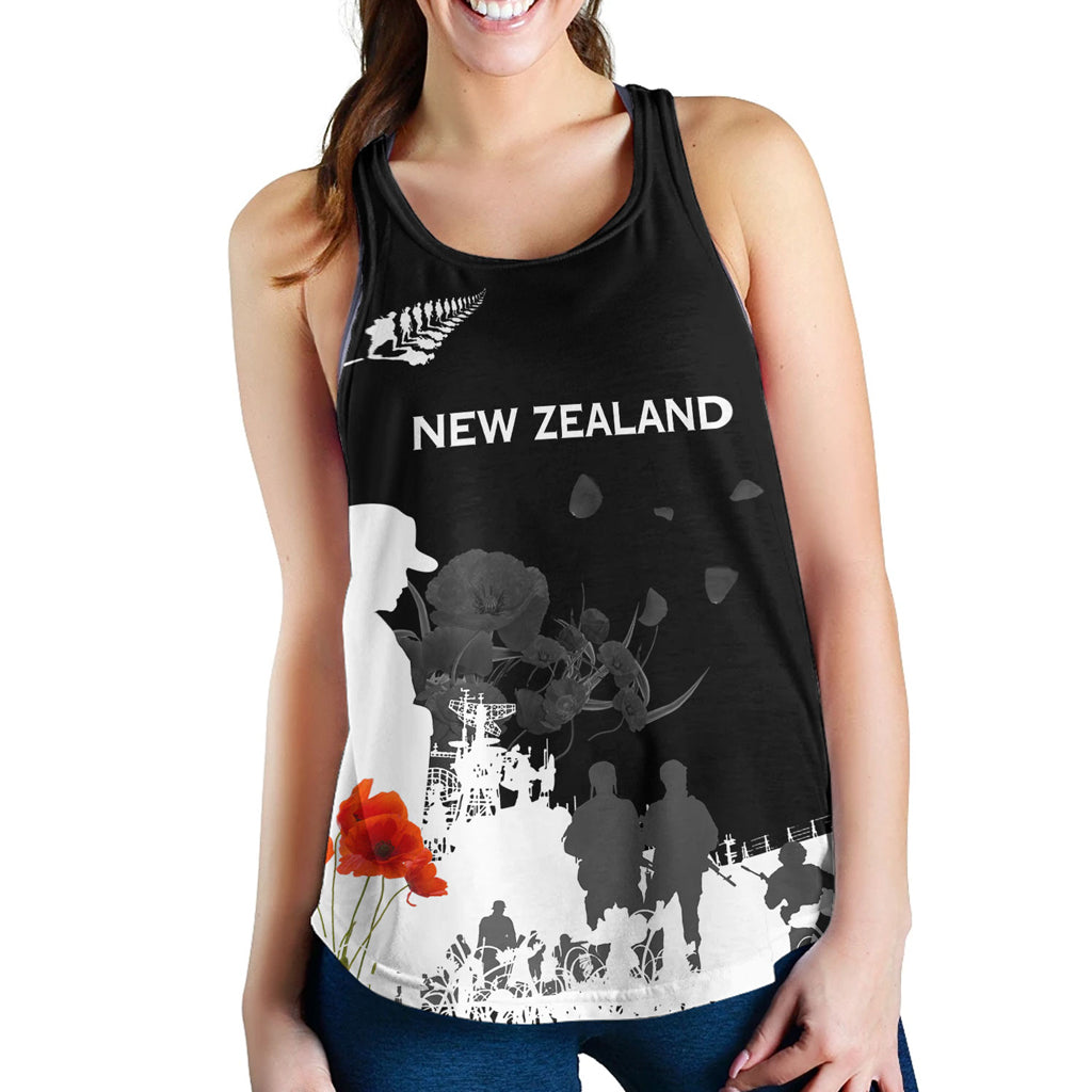 Australia Anzac Day Women Racerback Tank - Keeping The Spirit Alive Tank - Vibe Hoodie Shop