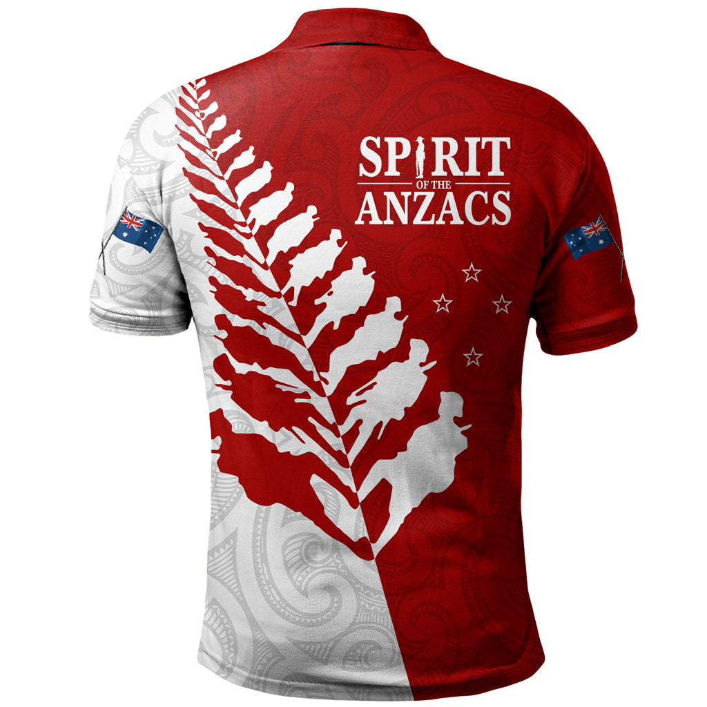 Australia Anzac Day Custom Polo Shirt - Spirit Of The Anzacs Polo Shirt - Vibe Hoodie Shop