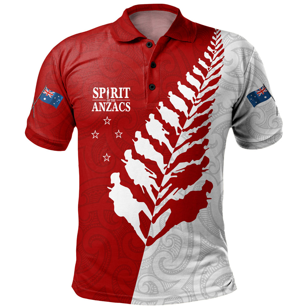 Australia Anzac Day Custom Polo Shirt - Spirit Of The Anzacs Polo Shirt - Vibe Hoodie Shop