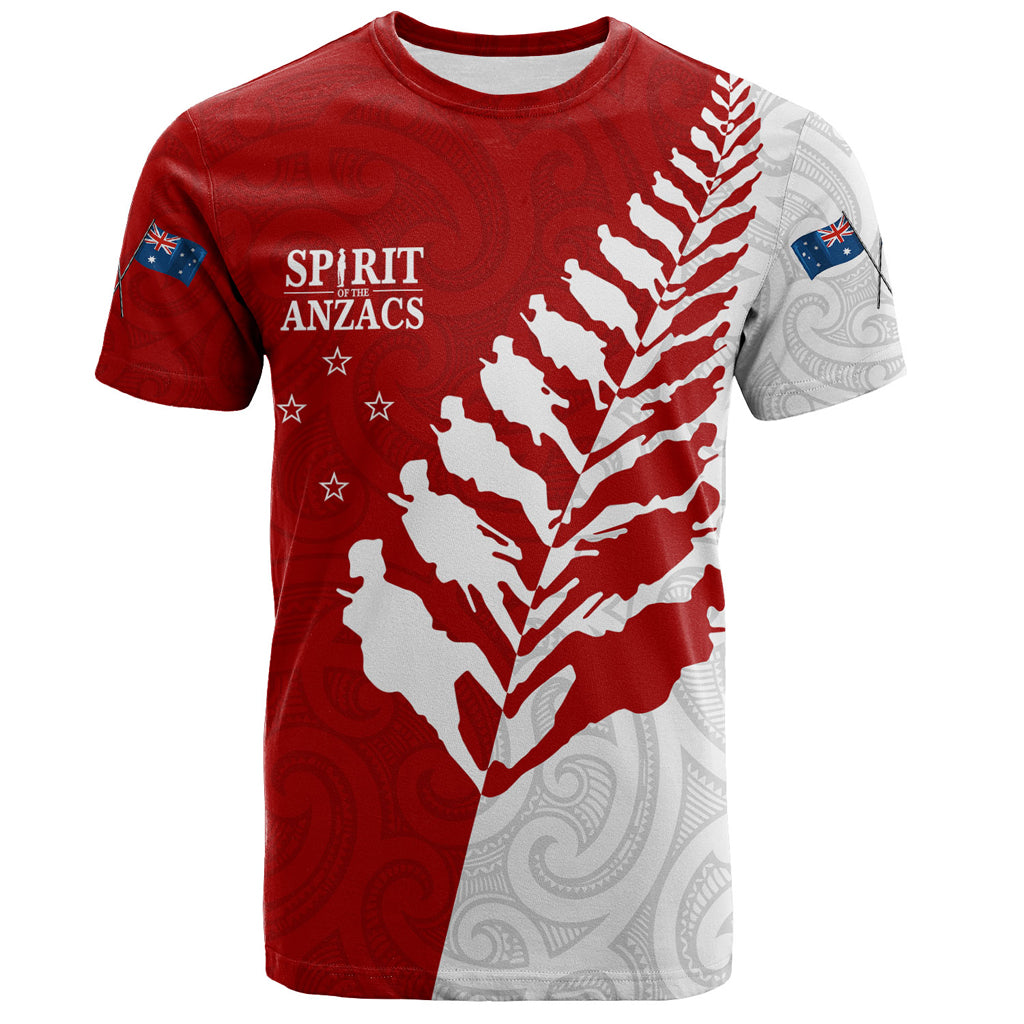 Australia Anzac Day Custom T-shirt - Spirit Of The Anzacs T-shirt - Vibe Hoodie Shop