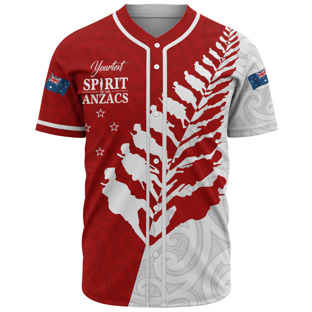 Australia Anzac Day Custom Baseball Jersey - Spirit Of The Anzacs Shirt - Vibe Hoodie Shop