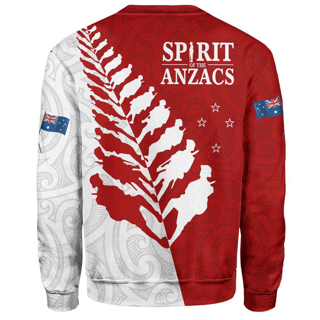 Australia Anzac Day Custom Sweatshirt - Spirit Of The Anzacs Sweatshirt - Vibe Hoodie Shop