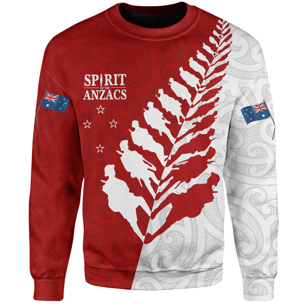 Australia Anzac Day Custom Sweatshirt - Spirit Of The Anzacs Sweatshirt - Vibe Hoodie Shop