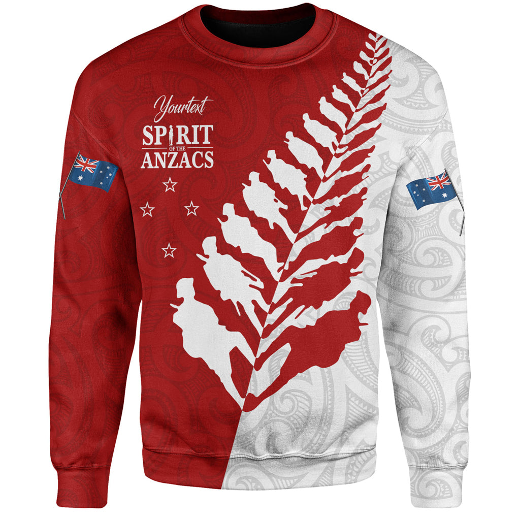 Australia Anzac Day Custom Sweatshirt - Spirit Of The Anzacs Sweatshirt - Vibe Hoodie Shop