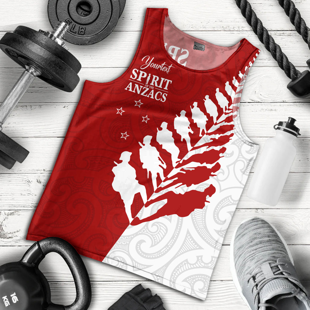 Australia Anzac Day Custom Men Tank Top - Spirit Of The Anzacs Tank Top - Vibe Hoodie Shop