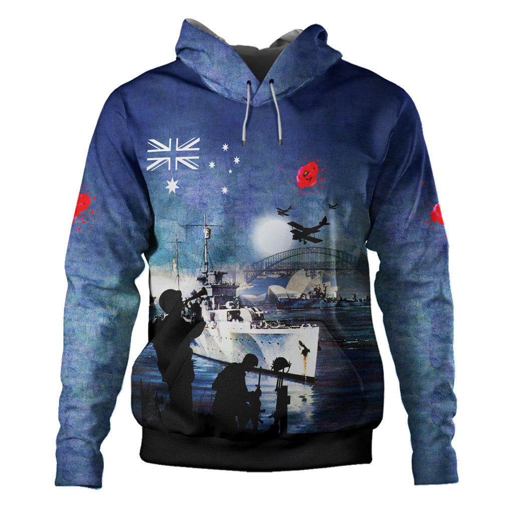 Australia Anzac Day Hoodie - At The Going Down Of The Sun Hoodie - Vibe Hoodie Shop