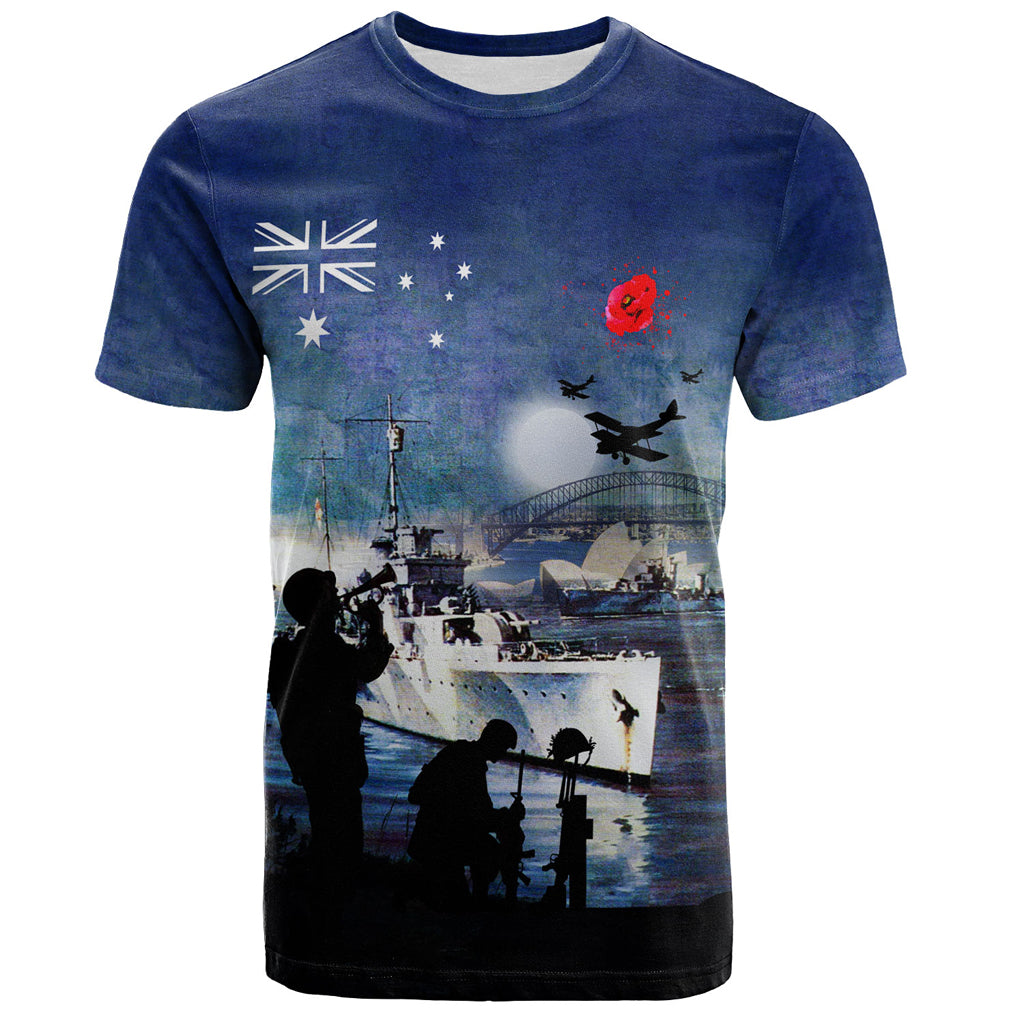 Australia Anzac Day T-shirt - At The Going Down Of The Sun T-shirt - Vibe Hoodie Shop