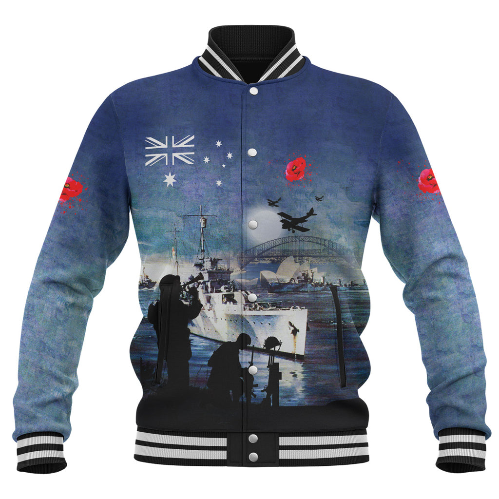 Australia Anzac Day Baseball Jacket - At The Going Down Of The Sun Jacket - Vibe Hoodie Shop