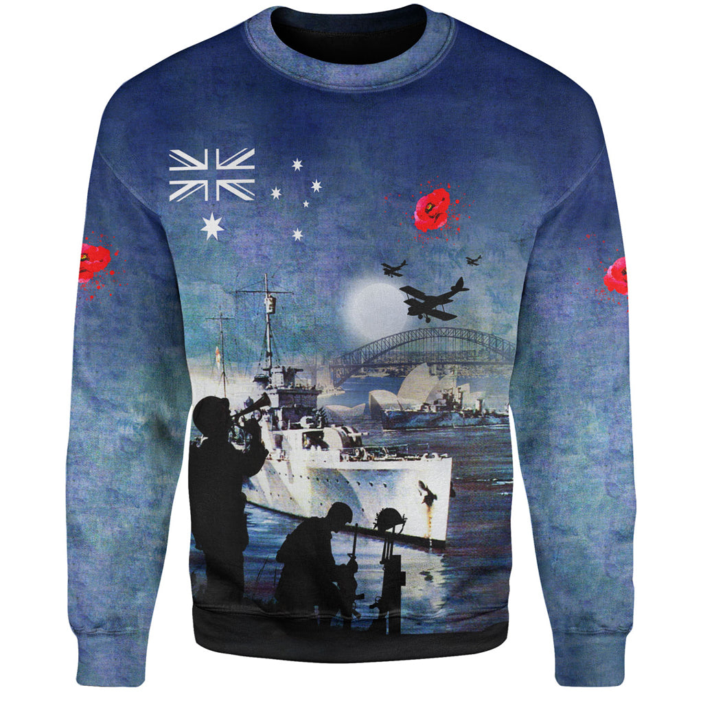 Australia Anzac Day Sweatshirt - At The Going Down Of The Sun Sweatshirt - Vibe Hoodie Shop