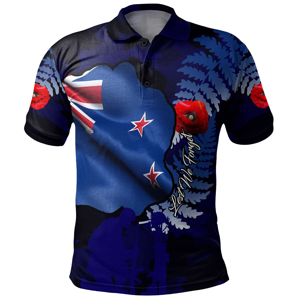 Australia Anzac Day Custom Polo Shirt - Lest We Forget Poppy Flag Polo Shirt - Vibe Hoodie Shop